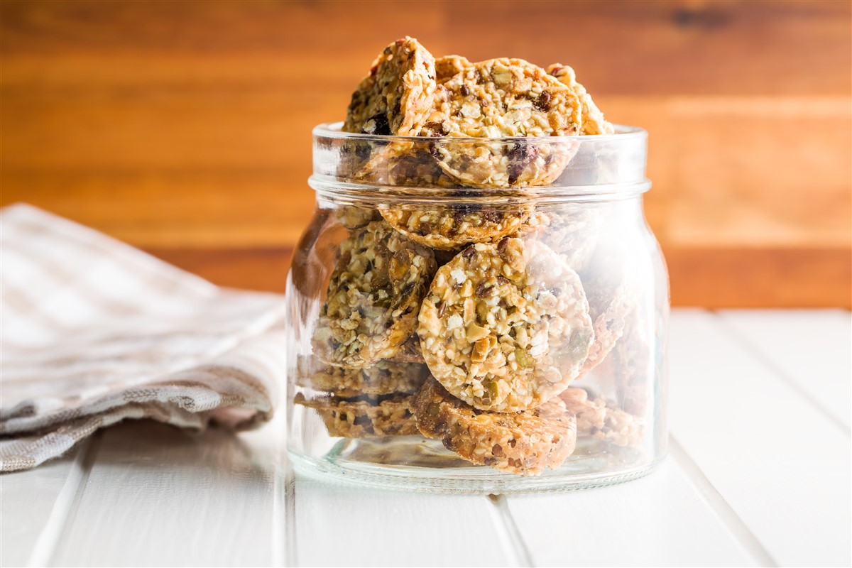 cookies granola croustillants