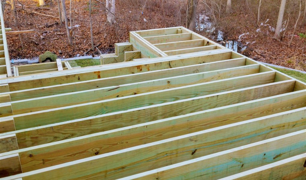 terrasse en bois qui ne coûte pas cher