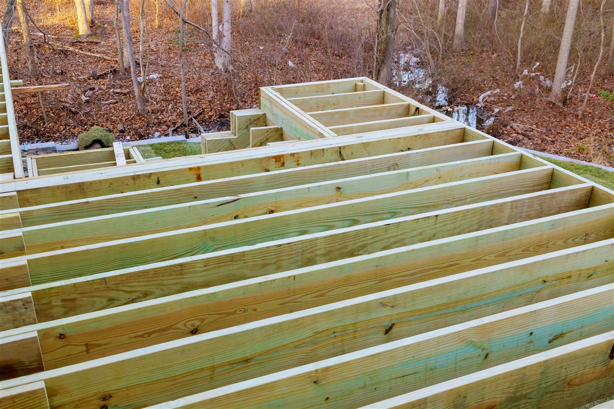 terrasse en bois qui ne coûte pas cher
