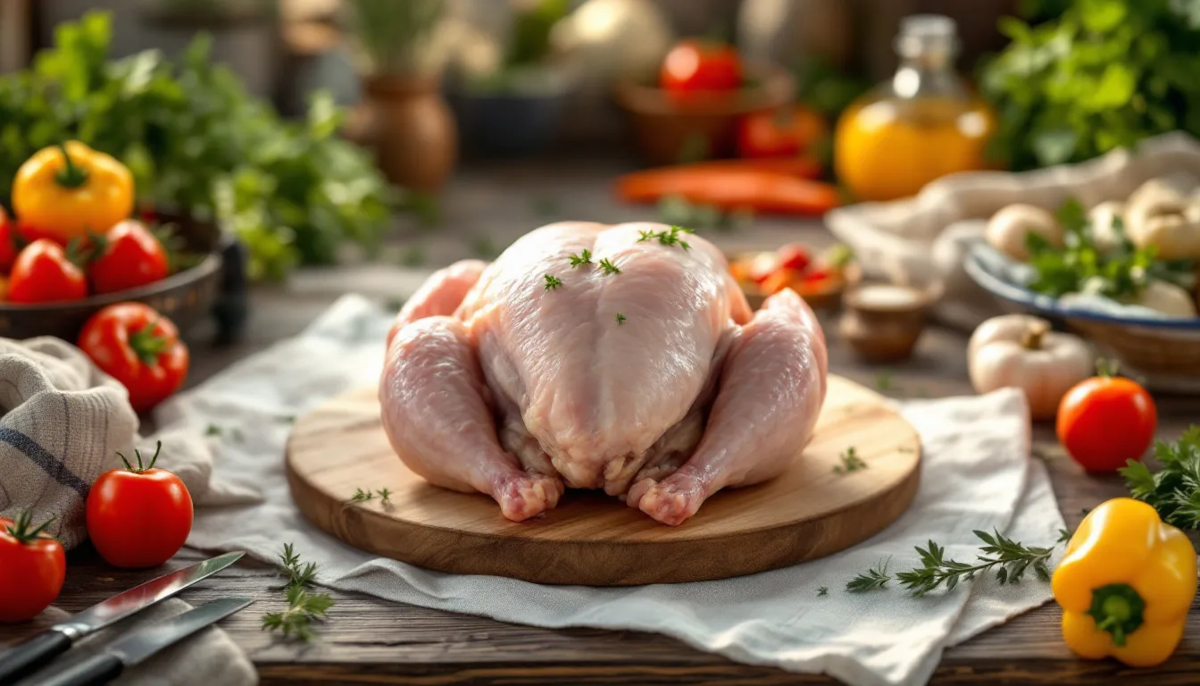 poulet qui sent à ouverture
