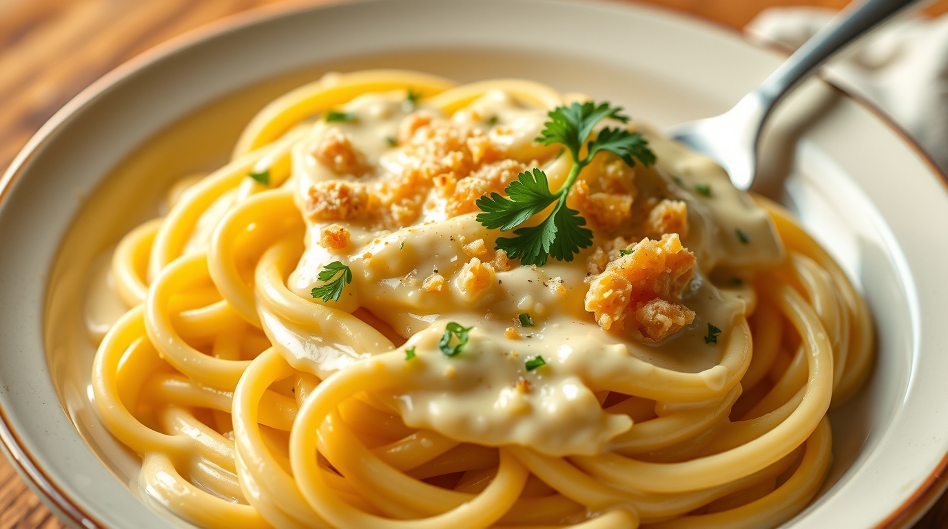 sauce fromagère pour les pâtes