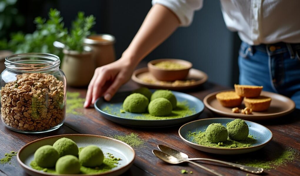 découvrez comment rehausser vos desserts avec le granola de claire au matcha. des astuces simples et délicieuses pour intégrer ce super-aliment dans vos recettes, alliant santé et gourmandise. idéal pour ajouter une touche originale à vos créations sucrées !