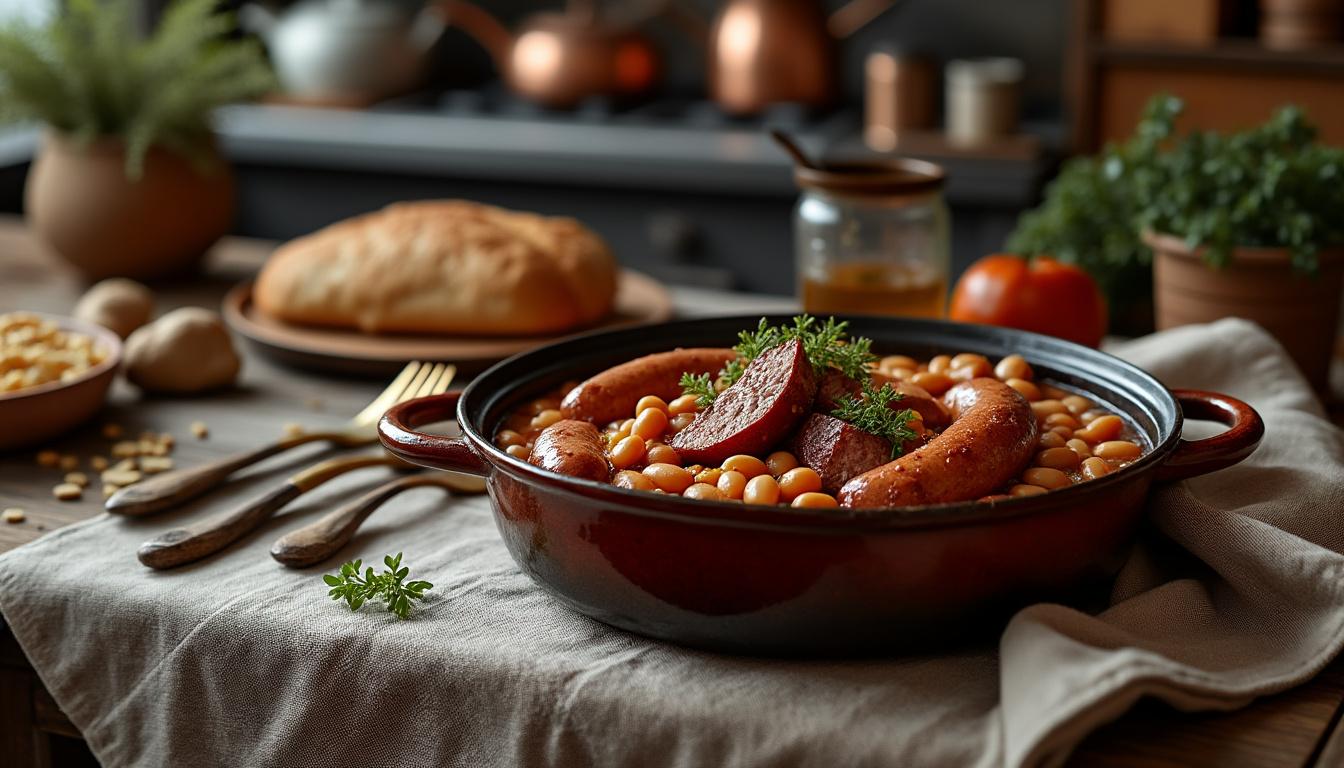 découvrez l’histoire du cassoulet, ce plat emblématique du sud de la france. ingrédients traditionnels, secrets de préparation et anecdotes savoureuses : plongez au cœur d’une recette authentique à déguster sans modération !