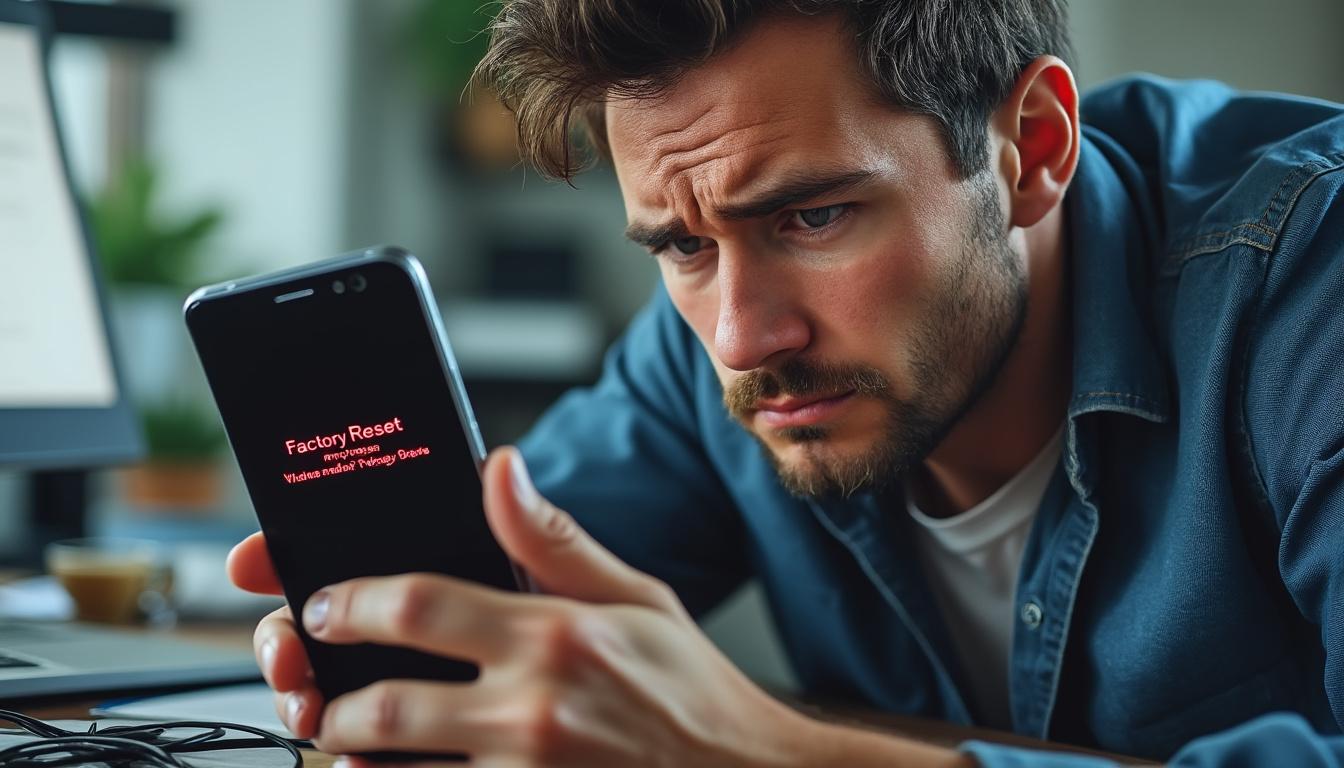 découvrez les erreurs courantes à éviter lors de la réinitialisation d'un samsung s7 pour protéger vos données et garantir un processus sans souci.