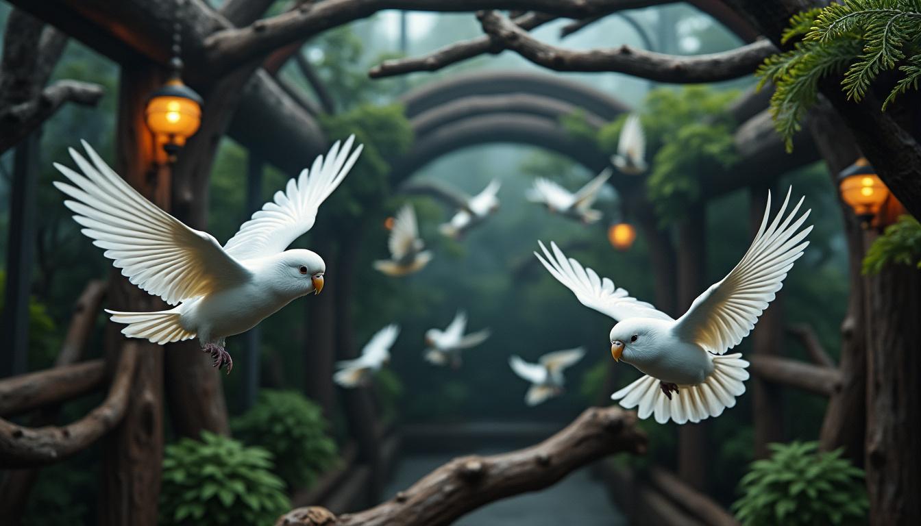 découvrez comment aménager un environnement idéal pour vos perruches blanches en vol grâce à nos conseils pratiques. offrez-leur un espace adapté pour leur bien-être et leur épanouissement.