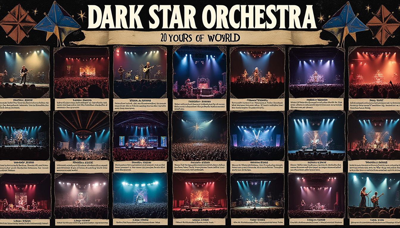 découvrez les coulisses et les secrets du succès du dark star orchestra : comment ce groupe hommage a su conquérir le cœur des fans de grateful dead et s’imposer sur la scène musicale internationale.