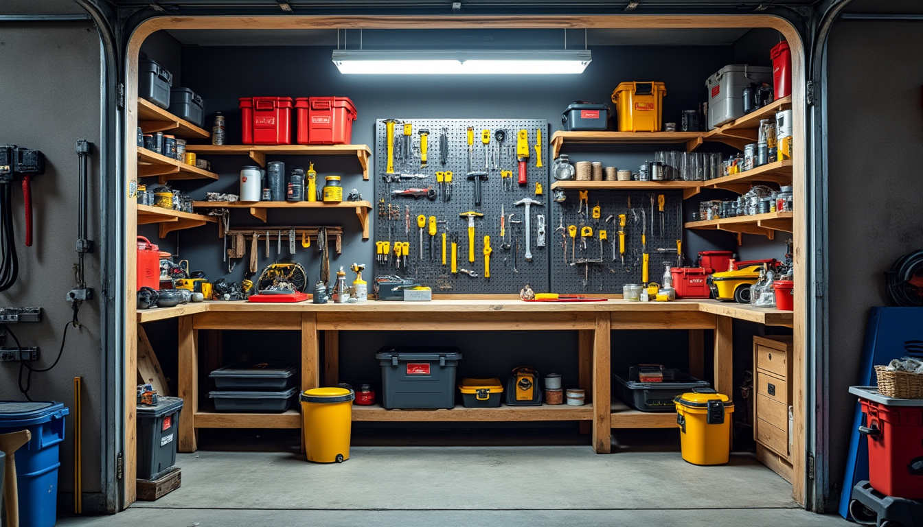 découvrez nos conseils pratiques pour organiser un atelier de bricolage fonctionnel dans un petit garage. optimisez l’espace, rangez vos outils et créez un espace de travail agréable sans encombrer votre garage !