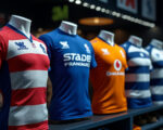 découvrez notre sélection des 5 maillots stade français les plus populaires avec sponsor cette année. des modèles incontournables pour tous les fans du club de rugby parisien !