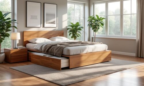 Découvrez pourquoi un lit coffre bois massif est le choix idéal pour votre chambre