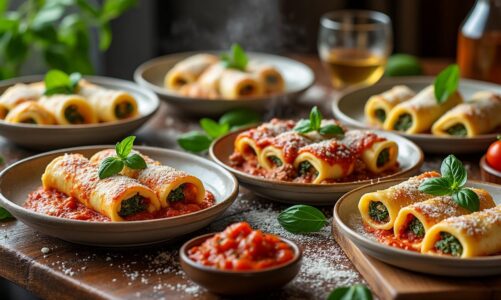 Explorez les différentes variations de cannelloni à l’Air Fryer pour tous les goûts