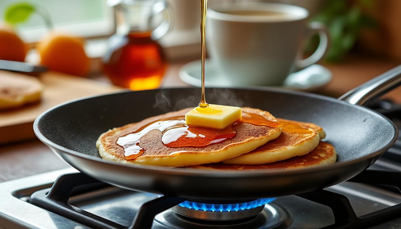 découvrez la recette de pancakes de grand-mère, simple et rapide, pour des pancakes moelleux et savoureux à chaque bouchée. parfait pour un petit-déjeuner gourmand en famille.