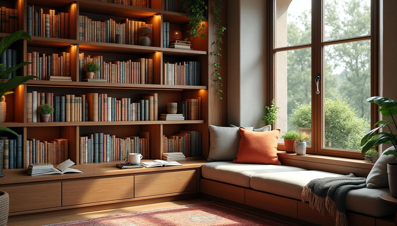découvrez comment créer le book nook de vos rêves chez vous et transformez un coin de lecture en un espace magique et inspirant.