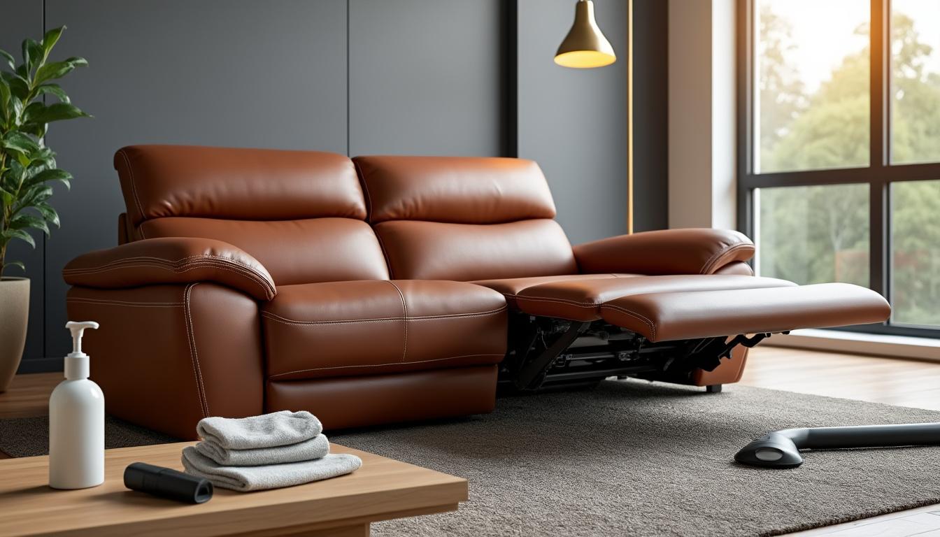 découvrez nos conseils pratiques pour entretenir et prolonger la durée de vie de votre canapé convertible en cuir 2 places, afin de garder son éclat et son confort au fil du temps.