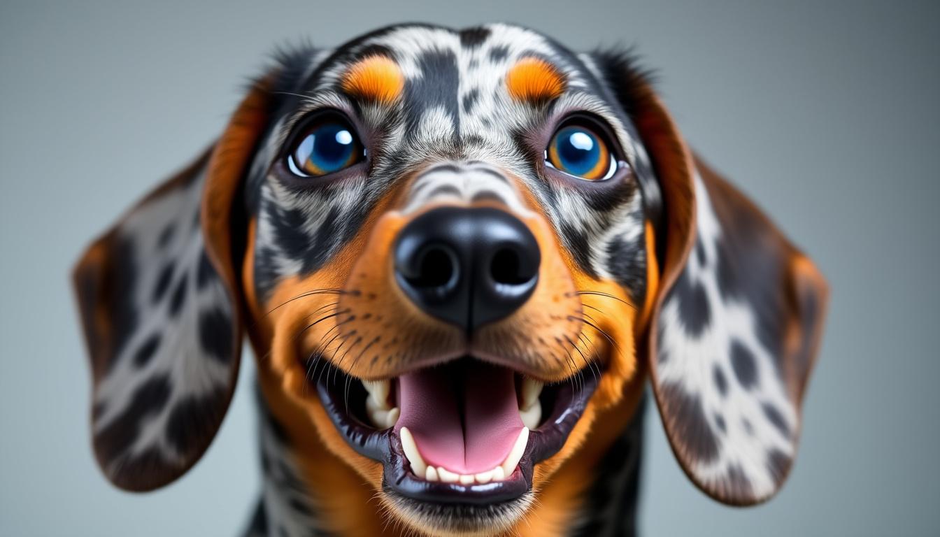 explorez l'histoire fascinante des teckels arlequin aux yeux bleus, découvrez leurs origines uniques et leurs caractéristiques distinctives.