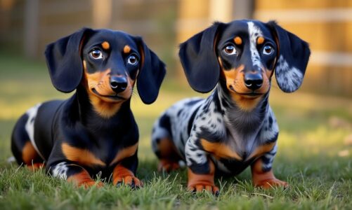 Découverte des teckels arlequin aux yeux bleus : origines et histoire