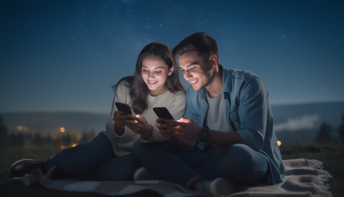 envoyez un sms pour souhaiter une bonne soirée romantique et exprimer vos sentiments avec douceur et sincérité.