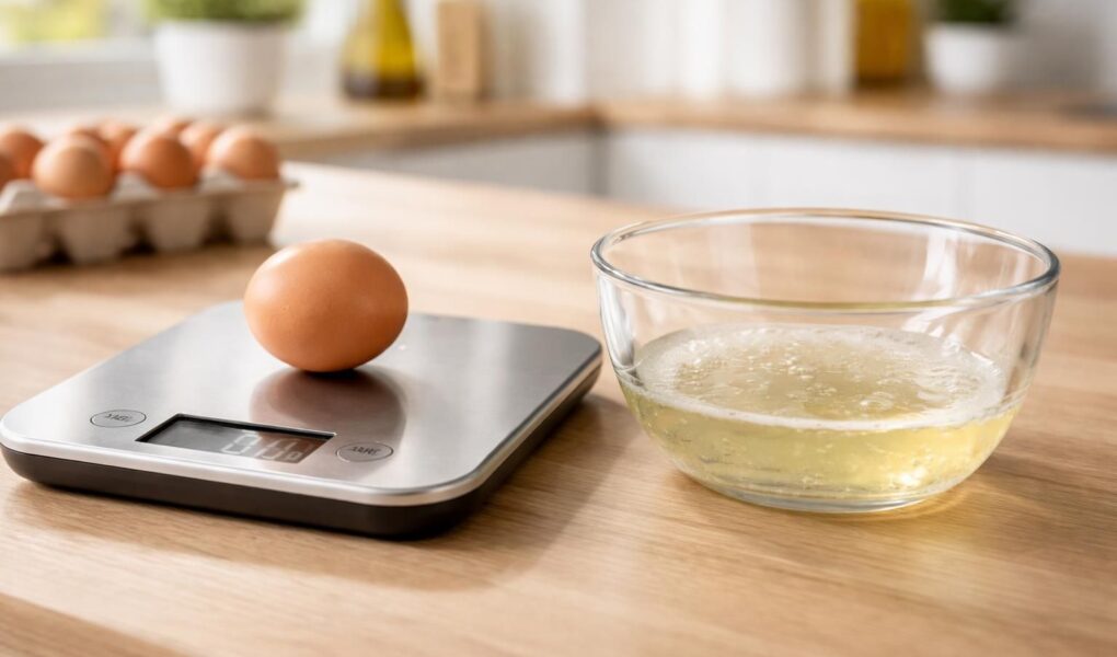 découvrez facilement le poids moyen d'un blanc d'œuf et obtenez des informations précises pour vos recettes et besoins culinaires.