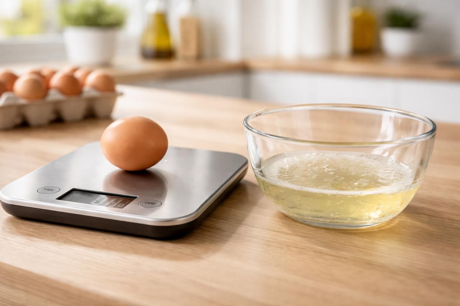 découvrez facilement le poids moyen d'un blanc d'œuf et obtenez des informations précises pour vos recettes et besoins culinaires.