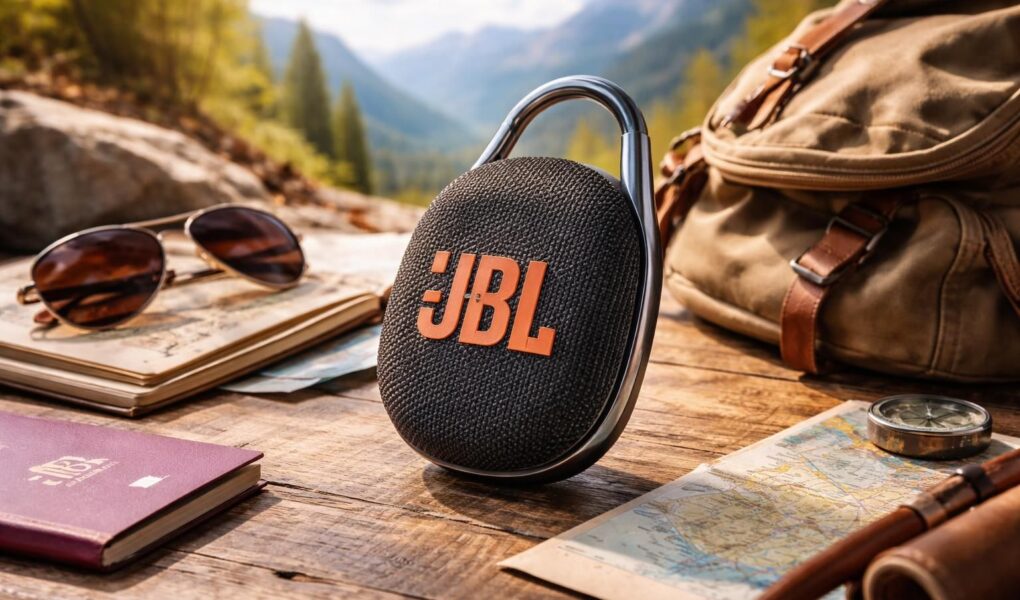 découvrez le jbl clip 5, l'enceinte portable parfaite pour vos voyages. compacte, résistante et avec un son puissant, elle vous accompagne partout avec style et praticité.