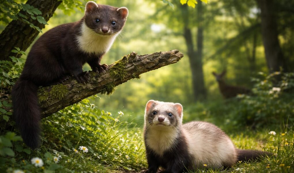 découvrez l'origine, l'habitat naturel et les différentes espèces de la fouine et du furet, deux animaux fascinants à connaître.