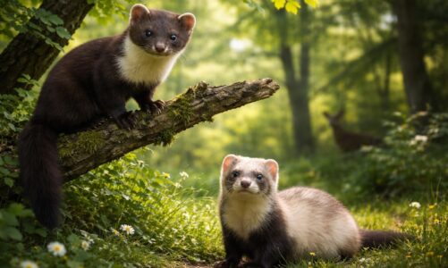Fouine et furet : origine, habitat et espèces à connaître
