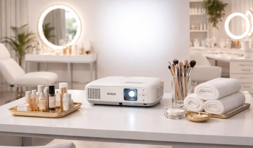découvrez comment maintenir une image nette et professionnelle en studio beauté grâce à une routine d'entretien efficace pour votre vidéoprojecteur epson.