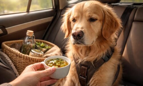découvrez le remède de grand-mère pour calmer un chien malade en voiture, avec des bienfaits naturels et des conseils pratiques pour un voyage serein.