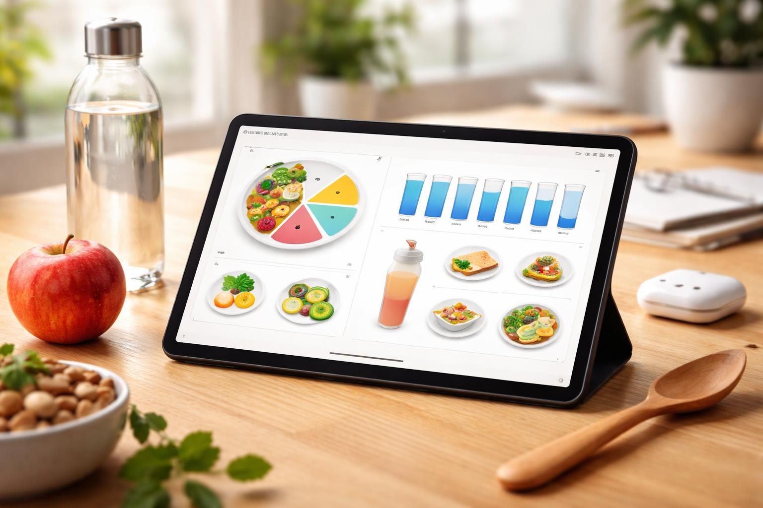 suivez facilement votre hydratation et vos repas avec notre tracker nutrition optimisé pour tablette samsung, intégrant un workflow simple et efficace pour mieux gérer votre santé au quotidien.