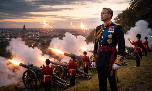 Signification des 41 coups de canon pour le prince