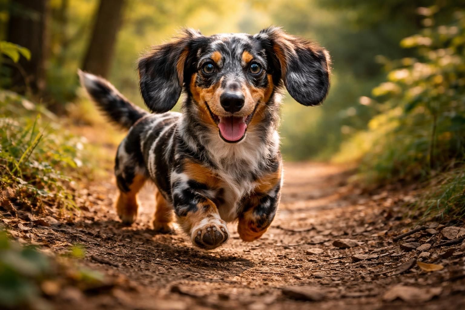 découvrez le teckel arlequin nain, un chien au caractère polyvalent idéal pour toutes vos aventures, alliant énergie, fidélité et charme unique.