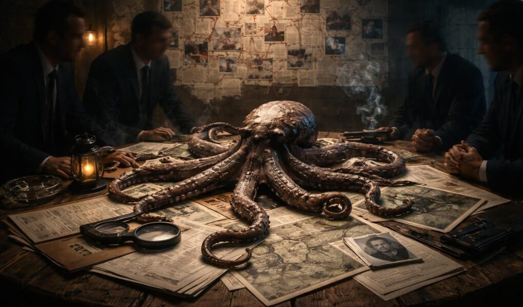 découvrez les mystères entre fiction et réalité dans 'la conspiration de la pieuvre décodée', une exploration captivante des secrets cachés et des théories intrigantes.