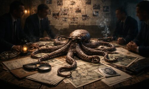 découvrez les mystères entre fiction et réalité dans 'la conspiration de la pieuvre décodée', une exploration captivante des secrets cachés et des théories intrigantes.