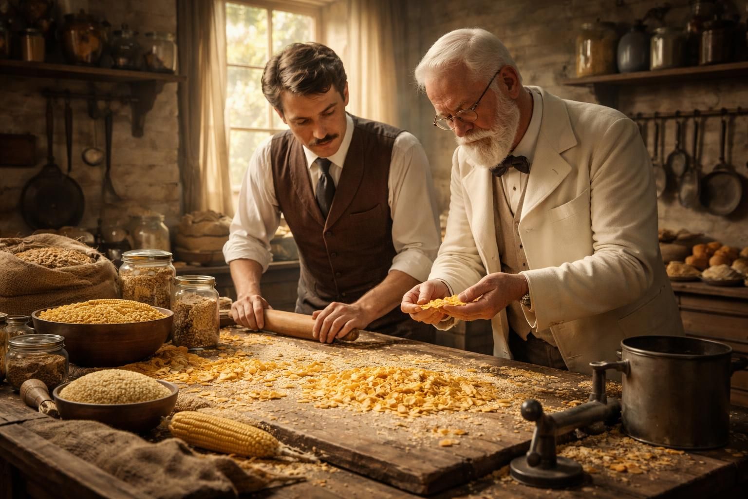 découvrez l'origine et la raison derrière l'invention des corn flakes, une innovation alimentaire qui a révolutionné le petit-déjeuner.