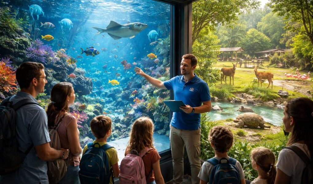 découvrez l'aquarium de douai et son parc animalier lors d'une visite guidée passionnante, idéale pour toute la famille. explorez la faune marine et terrestre dans un cadre agréable et éducatif.