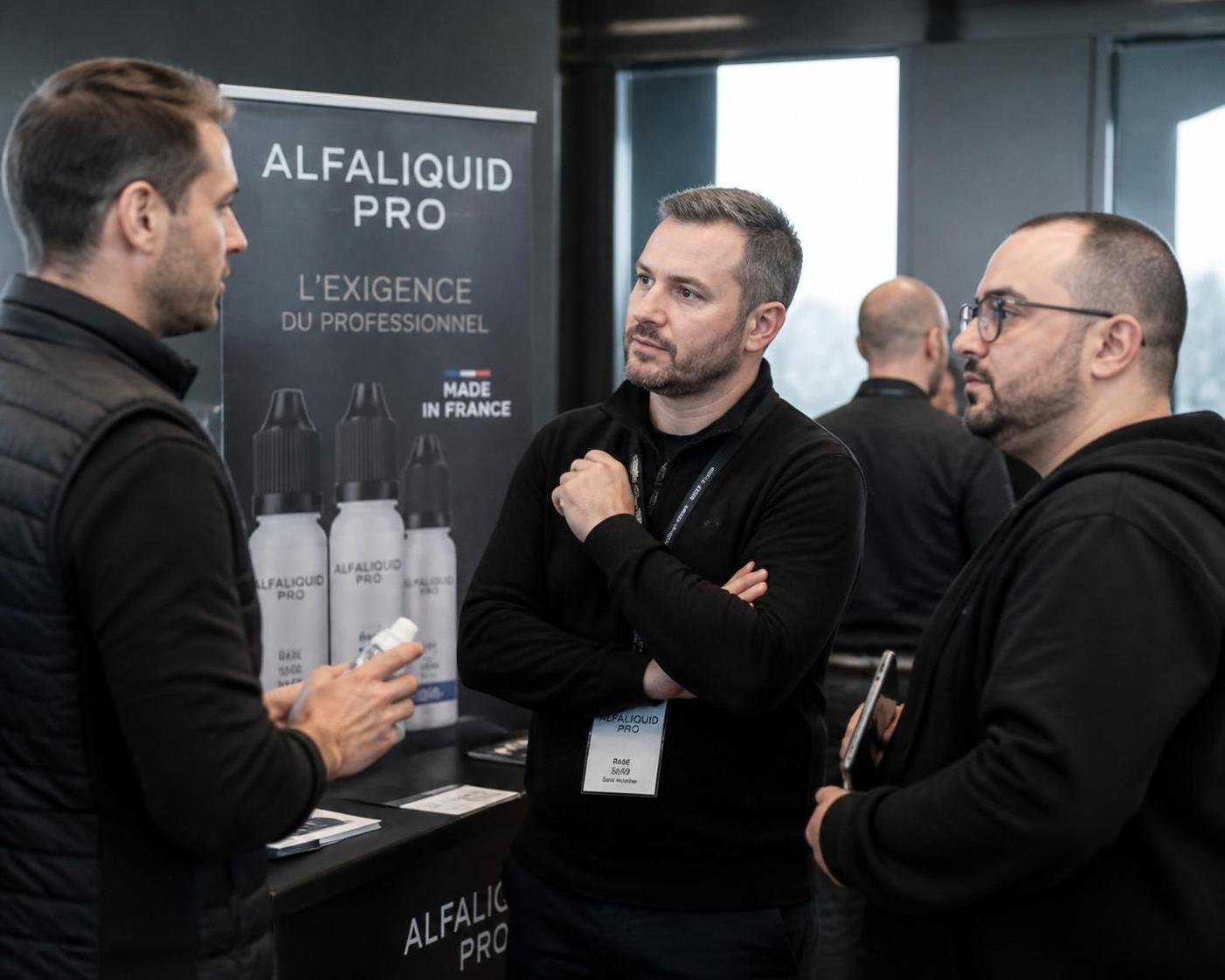 découvrez les avantages d'alfaliquid pro, l'espace dédié aux distributeurs et revendeurs de la marque alfaliquid, pour bénéficier d'offres exclusives, d'un service personnalisé et d'un large choix de produits.