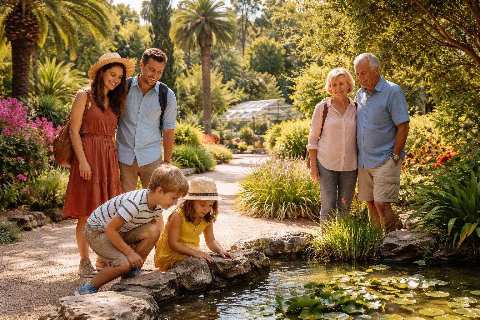 profitez d'une journée inoubliable en famille au jardin olbius riquier à hyères, un espace verdoyant idéal pour la découverte de la nature, des aires de jeux et des animaux dans un cadre paisible.