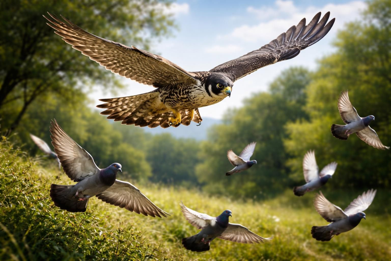 découvrez comment le cri du faucon peut être utilisé pour chasser les pigeons de manière efficace et respectueuse de l'environnement, favorisant un équilibre naturel sans recours aux méthodes invasives.