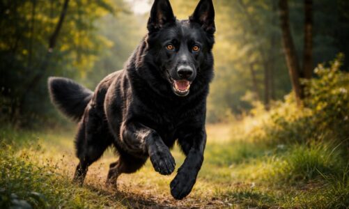 Les aspects comportementaux fascinants du Berger Allemand noir