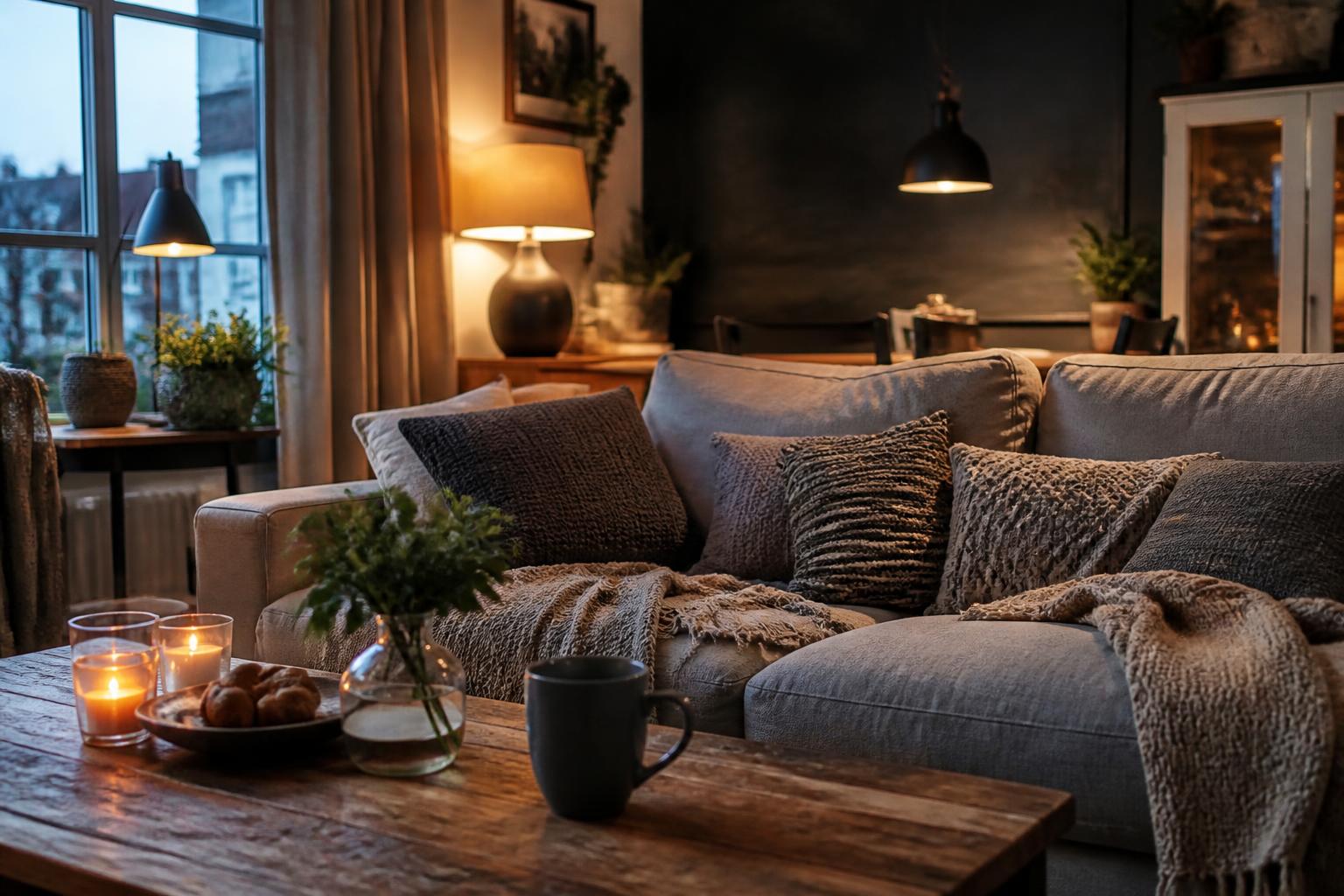 découvrez comment transformer votre appartement en un espace cosy parfait pour une soirée chill, avec des conseils déco et ambiance chaleureuse.