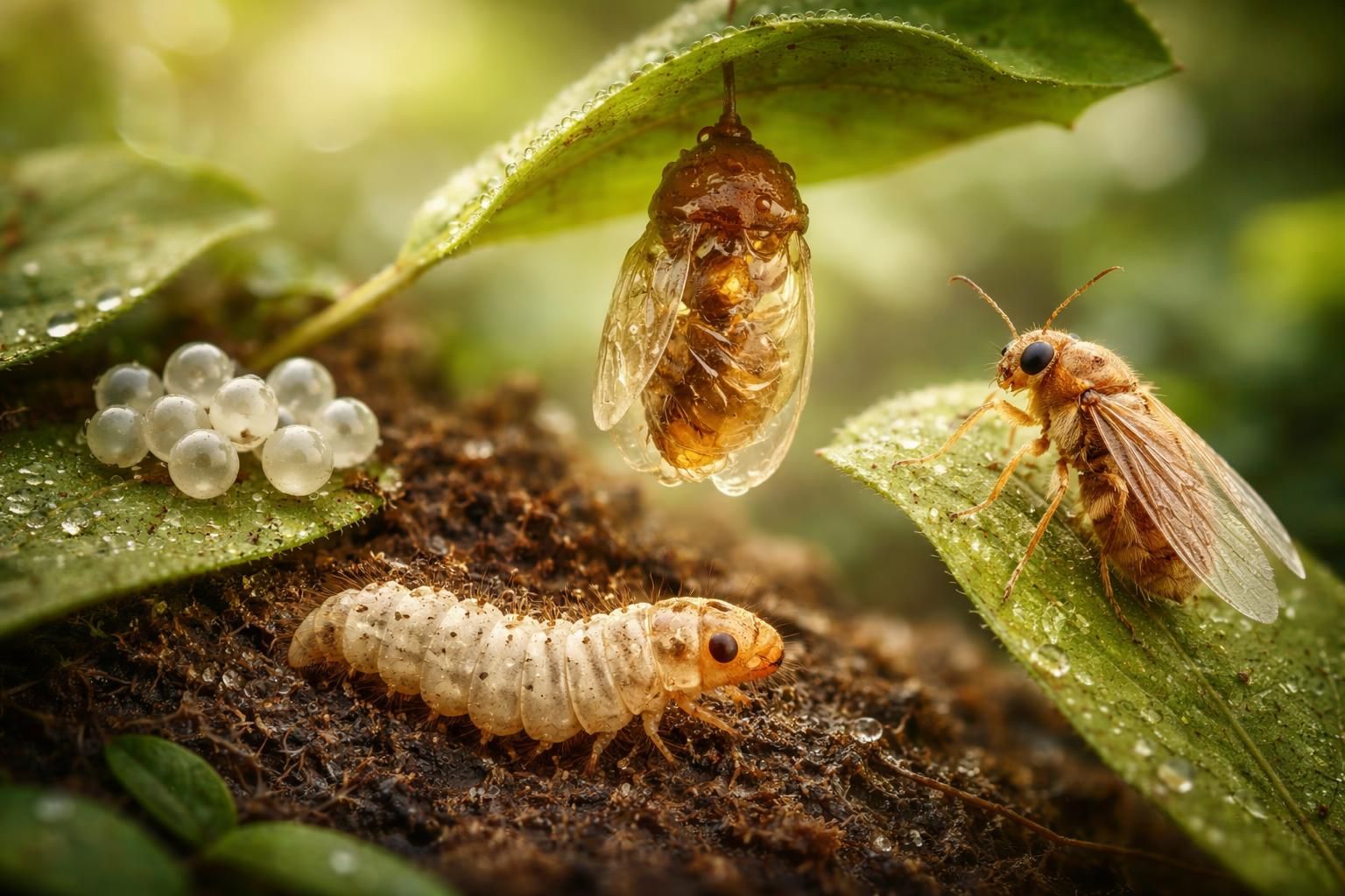 découvrez les cycles de vie fascinants du petit insecte marron clair, de sa naissance à sa transformation, et comprenez son rôle essentiel dans l'écosystème.