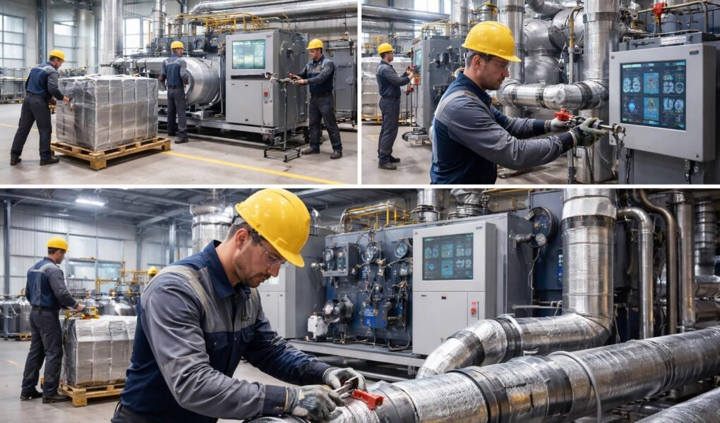 découvrez les étapes clés pour installer un chauffage industriel moderne efficacement, garantissant performance et durabilité de votre équipement.