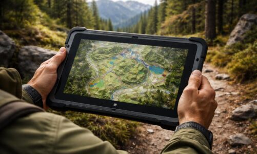 Outdoor : traces GPX et itinéraires sur tablette Windows, guide